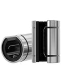 Open Type LM16UUOP Linear Ball Bearings 16Mm Bore 28Mm OD 37Mm Length 4 Pack With Double Side Rubber Seal Built For CNC And 3D Printer Motion Rails