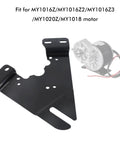 Electric motor mounting plate, black iron base for bicycle motors; compatible with MY1016Z/MY1020Z/MY1018