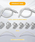 Two Pack Brake Bleeder Hose Straight Up Game Changer Design With One Way Check Valve, 40.38cm length, rubber and aluminum.