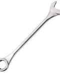 2-3/16 Inch Jumbo 12 Point Combination Wrench With Hot Drop Forged Construction And Satin Finish, Pro Grade Beefy Heavy Duty Tool