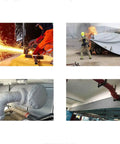 Heavy Duty Welding Blanket With High Heat Fireproof Cloth Silicone Coated Fiberglass Fire Resistant Fabric in various uses