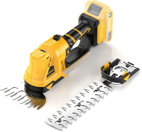 Cordless Hedge Trimmer With Dewalt 20V Max Battery Compatibility No Battery Included Lightweight Brushless Motor Electric Hedge Shears