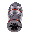 CKIBXCN hydraulic control check valve cartridge, metal body with red O-rings, Sun Hydraulics compatible - front view