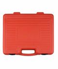 Red carrying case for Front Wheel Drive Bearing Removal Tool Set With Press Kit And Adapters For On Vehicle Bearing Replacement
