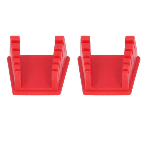 Super Secure Ycauty Soldering Station Clamp Set with Magnetic Holder in red, designed for stable wire holding during welding.
