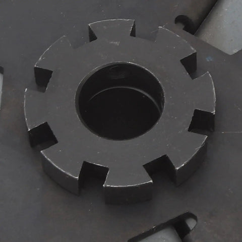 Close-up of 12 tooth sprocket from Heavy Duty Centrifugal Clutch For Go Kart And Mini Bike With 12 Tooth Sprocket And 20mm Bore Metal Alloy Fitment For Atv Slick Engagement And No Fuss Upgrade.