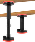 2 Pack Cabinet Jacks For Installing Cabinets Height Adjustable Support Pole Stable Third Hand Support System visible under cabinet