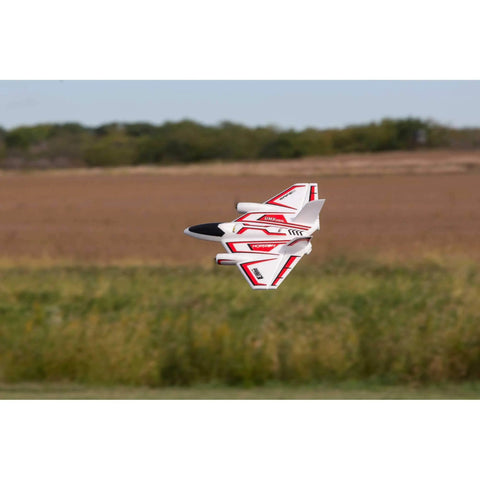 Ultra Micro RC Plane With Dope Twin Brushless Motors And Delta Wing BNF Basic Electric in flight outdoors