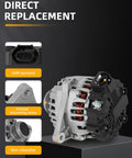 Alternator 12V 90Amp S4 Pulley Fit Hyundai Elantra 2011 2017 Elantra Coupe 2013 2014 Elantra GT 2013 2014 Kia Forte 2014 2016