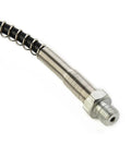 4500 PSI DN2 Microbore Hose 36 Inch Long Fast Fill Quick Connect Air Hand Pump Charging Includes Black Strain Relief Stainless Male Female Steel Ends