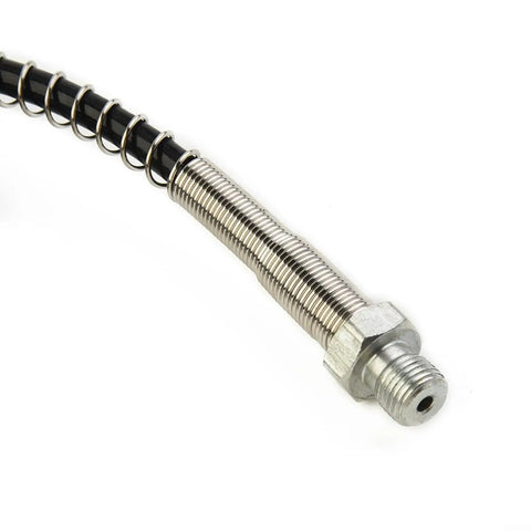 4500 PSI DN2 Microbore Hose 36 Inch Long Fast Fill Quick Connect Air Hand Pump Charging Includes Black Strain Relief Stainless Male Female Steel Ends
