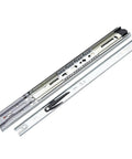 10 To 22 Inch Full Extension Drawer Slides Rail Heavy Duty Soft Close Ball Bearing Track Three Section Furniture Sliders