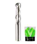 1/4 Inch Ball Nose CNC Router Bit With 1/4 Inch Shank Pro Grade Carbide Up Cut End Mill For Wood Aluminum Engraving Delivers Crisp Chip Free Cuts And Smoother Finishes