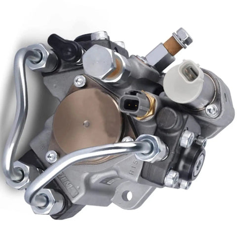 Heavy Duty Diesel Fuel Injection Pump ME304303 For Hino Truck Knockout Replacement Kit top view showcasing connectors and mounting points.