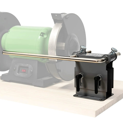 Bench Grinder Mounting Kit For Tormek Sharpening Jigs And Universal Arm With Height And Depth Adjustable Support