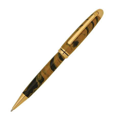 Finished pen made with 7mm Pen Kit Bundle For Woodturning Projects With Hardware, Wood Blanks, And Slimline Bushings, DIY