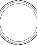 Replacement Silicone Gasket Seal For 10 Quart Pressure Cooker XL PPC790 PPC773 WAL4 2-Pack, BPA-Free Dishwasher Safe Sealing Ring