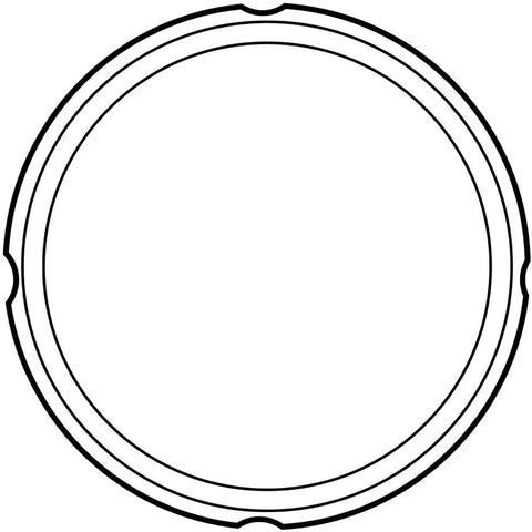 Replacement Silicone Gasket Seal For 10 Quart Pressure Cooker XL PPC790 PPC773 WAL4 2-Pack, BPA-Free Dishwasher Safe Sealing Ring