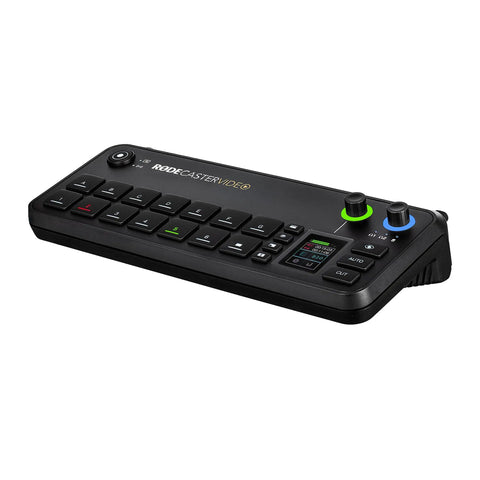 All In One Video And Audio Production Console Bundle With Multicam Switching Touchscreen Control USB C Interface And Wireless Pro Mic Kit