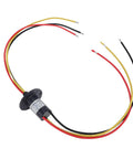 3 Wire Slip Ring With 360 Degree Rotation 30A Power Transfer 22mm Diameter 250RPM Rock Solid Heavy Duty Rotary Electrical Connector