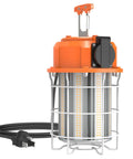 Heavy Duty LED Temporary Work Light 150W 22500 Lumens Hanging Work Light For Construction Workshop Mine Job Site Warehouse IP65 Waterproof DLC ETL Listed