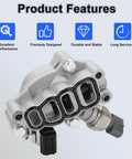 Honda VTEC Timing Solenoid Replacement Kit With Gasket, Plug-And-Play Intake And Exhaust VVT Solenoid For 918-078 15810-RKB-J01, product features
