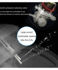 Electric pressure reducing valve for Premium Comfy Smart Heated Toilet Seat With Electric Bidet Cover, ensuring comfortable cleaning.