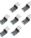 7 Pack AMS1117 3.3V Buck Converter Module 4.75 To 12V Input 3 Pin Step Down Regulator Up To 800mA Ideal For DIY Electronics Arduino Raspberry Pi Power Supply