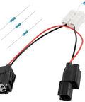 Honda VCM Disable Kit Harness For 3.5L V6 Engines That Fits Pilot Accord Ridgeline Odyssey And Acura SUVs With VCM Reduces Oil Consumption And Keeps Your Ride Smooth, featuring harness and four resistors.