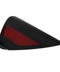 Right Quarter Panel Reflector Port Cover And Rear Motor Lid Door Replacement Fits 2020 2022 Electric Charging Port side view with red reflector.