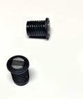 Premium Mortise Round Magnetic Catch In Black 10 Pack For Cabinets With Rock Solid 22 Pounds Holding Power Heavy Duty Steel Build Easy Install Smooth Snap Shut Action, showing black and white catch parts.