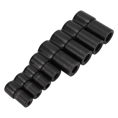 Get That 8-Piece Tap Socket Set Just Right For 1/4 And 3/8 Inch Drive Adapter Tools With Storage Rack To Fix Threads Like A Boss On Hard To Reach Spots Perfect Alloy Kit. Black alloy steel tap socket rack with multiple sizes