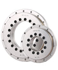 Top Shelf Slewing Bearing Turntable Assembly Yrt100 Abec 7 Grade featuring 100 mm inner bore and 185 mm outer shell.