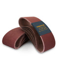Heavy Duty Sanding Belts Set For Benchtop Belt And Disc Sander 4 By 36 Inches 18 Pack Grit 60 80 120 150 240 400 Aluminum Oxide