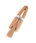 Wooden Jewelry Clamp Tool With Round And Flat Jaws For Holding Rings And Small Parts Ideal For Jewelry Repairs And Crafting Projects Perfect For Beading Ring Sizing And Precise DIY Work Pro Grade, wooden clamp close-up