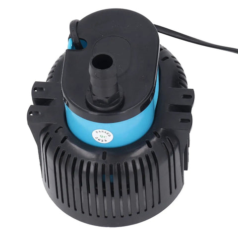 Heavy Duty 660 GPH Submersible Utility Pump for Pool Garden Sump Jobs Rock Solid Abs Pc Build top view with hose attachment.