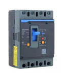Bulletproof Circuit Breaker With Straight Up Reliable Overload And Short Circuit Protection Hardened Shell Construction Heavy Duty Thermal Magnetic Trip Switch in gray and black.