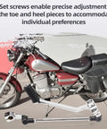 Direct Fit Motorcycle Shift Linkage For Honda Rebel CMX250 CA250 And Earth Eagle DD250, chrome metal bolt-on shifter with set screws