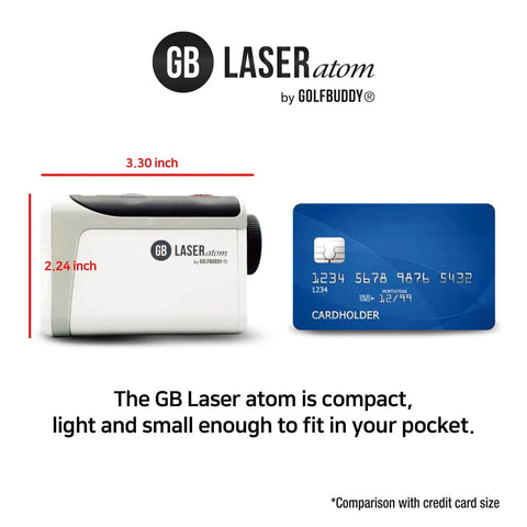 Sleek Compact Golf Laser Rangefinder With Slope Mode And Vibration Pin Finder Delivers Quick As Lightning Zero Second Technology At 880 Yards Comes Loaded With Rechargeable Battery And Leather Magnetic Case For Any Weekend Golfer