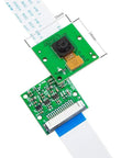 5MP Raspberry Pi Camera Module With 1080P HD OV5647 Sensor for Pi 5 4 3 B Plus A Series, fixed focus lens, green circuit board