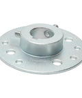 Beater Proof Aluminum Chain Sprocket Axle Hub Adapter Precision Machined Keyed Design Built Tough For Go Kart Dune Buggy Golf Cart Atv Utv Ebike Quad Trike Offroad Motorcycle Cruisers Featuring 26mm Axle Hole, 102x102mm, rugged aluminum design.