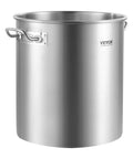 42 Quart Stainless Steel Stock Pot With Strainer, Lid And Handles, Heavy Duty Commercial Grade, Sanded Finish For Easy Cleaning, For Large Batches And Catering Events, Even Heat For Lobster, Turkey, And Big Pot Meals