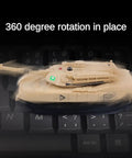 2.4 GHz 9-Channel RC Battle Tank with Sound Lights and Rotating Turret, 1:64 Scale, demonstrating 360-degree turret rotation