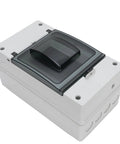 Built Like A Tank Ip66 Waterproof Dc Circuit Breaker Box For Solar Battery Backup and Commercial Panels With Shock Resistant Abs Pc Housing Ideal For Rough Exterior Projects Today, 270x123x150mm, rugged design.