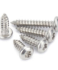 125 Piece Torx Pan Head Stainless Wood Screws Set With T20 Bit M4 X 16 20 25 30 40 mm 304 Stainless Steel Self Tapping Screws