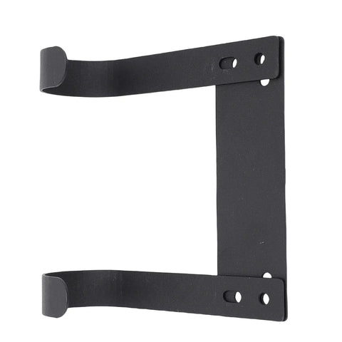 Wall Mount Ironing Board Hanger Kit Carbon Steel Holder For T Shaped And Y Shaped Legs With Two Hooks And Hardware Fits Laundry Rooms Utility Closets
