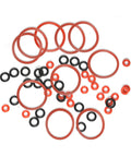Silicone O Rings Set For Coffee Machines And Espresso Makers, 50Pcs Gasket Seals Replacement Kit, heat resistant rings in various sizes.