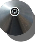 Top view of Beefy Bull Nose Center For Lathe MT3 Morse Taper 63.5mm Diameter High Precision 0.0005 Tolerance Quenched SUJ2 Head