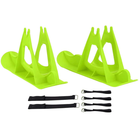Green Edition Balance Bike And Scooter Sledge Board Kit For Winter Fun, Portable Snowboard Ski Luge Set, Easy Attach Conversion