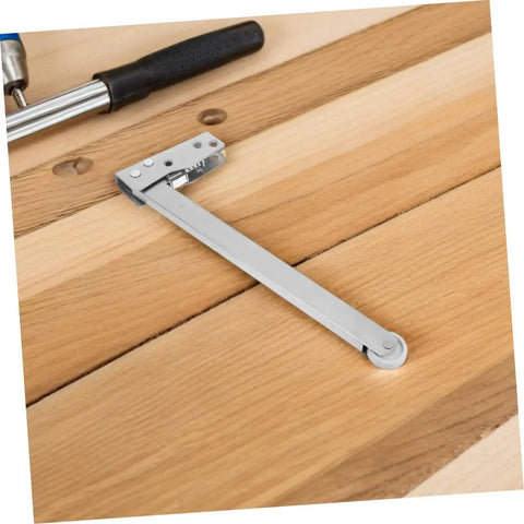 Rock Solid Heavy Duty Stainless Steel Automatic Fire Door Closer With Quick Release Sequencer And No Sweat Setup For Top Tier School Safety Along Tight Hallways on wood surface